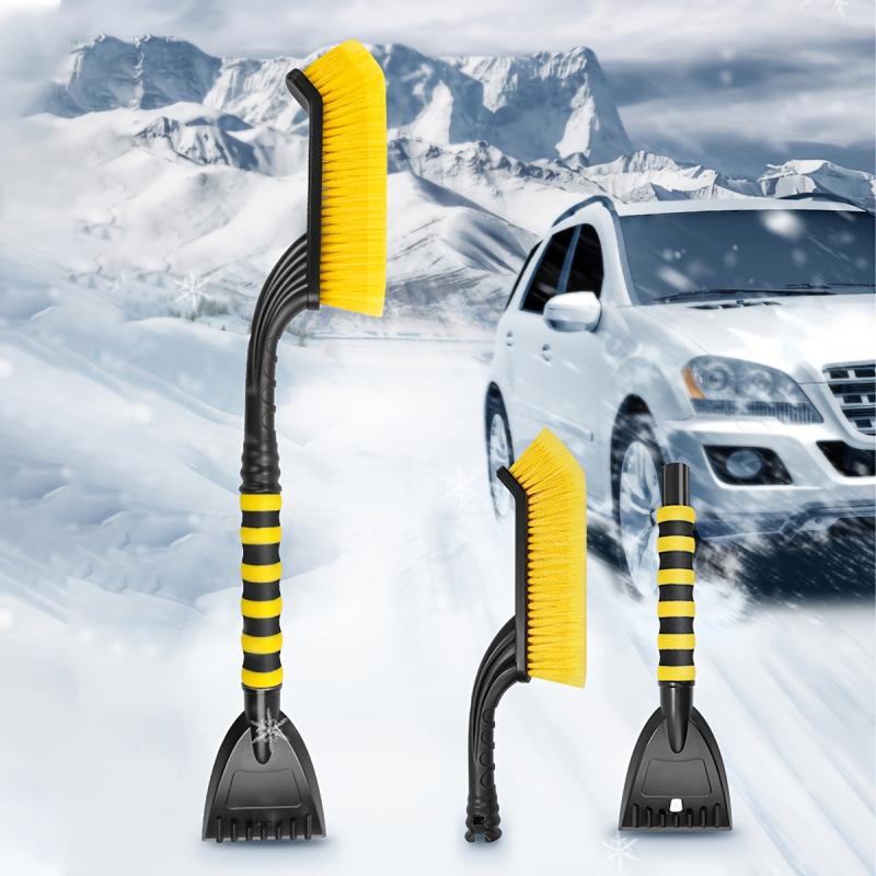 Car Windshield Ice Scraper & Snow Shovel Brush for Winter Defrosting