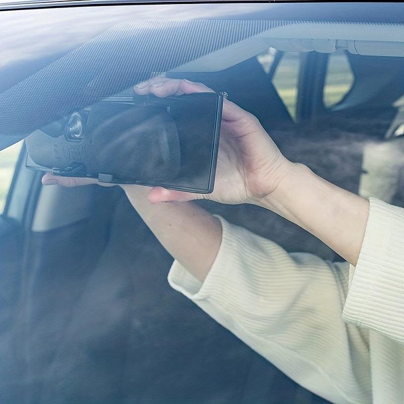 10 15 Panoramic Convex Rearview Mirror Clip on Wide Angle Rear View Mirror