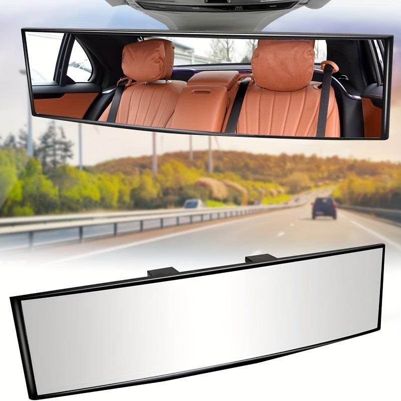 10 15 Panoramic Convex Rearview Mirror Clip on Wide Angle Rear View Mirror