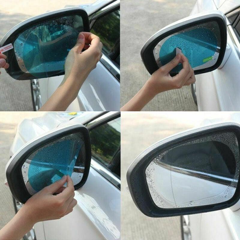 2pcs Car Rearview Mirror Anti Rain Anti Fog Clear Film Protector