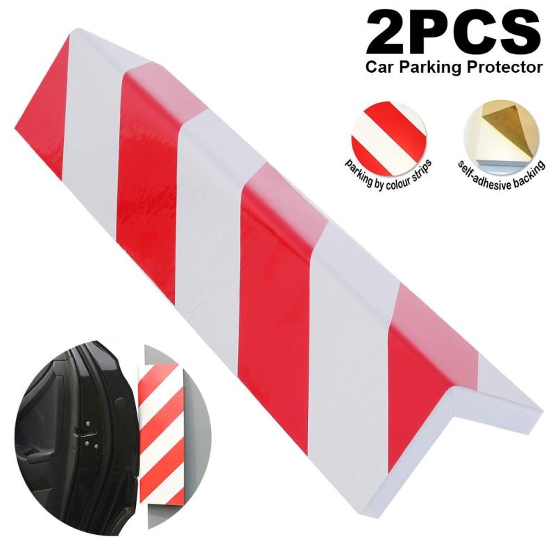 Car Foam Bumper Protectors - Reflective Strips - Doors Protect
