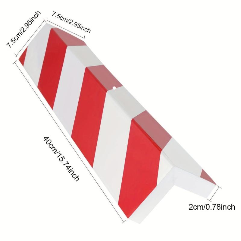 Car Foam Bumper Protectors - Reflective Strips - Doors Protect