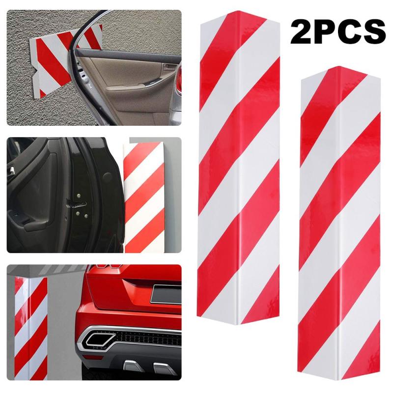 Car Foam Bumper Protectors - Reflective Strips - Doors Protect