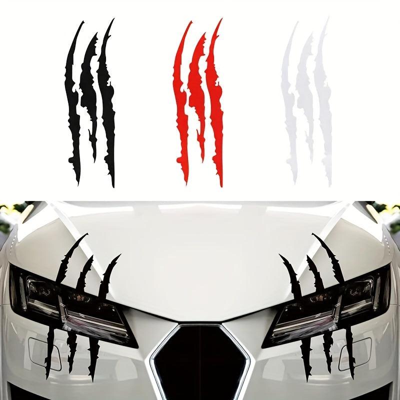 Reflective Monster Claw Scratch Marks Car Sticker