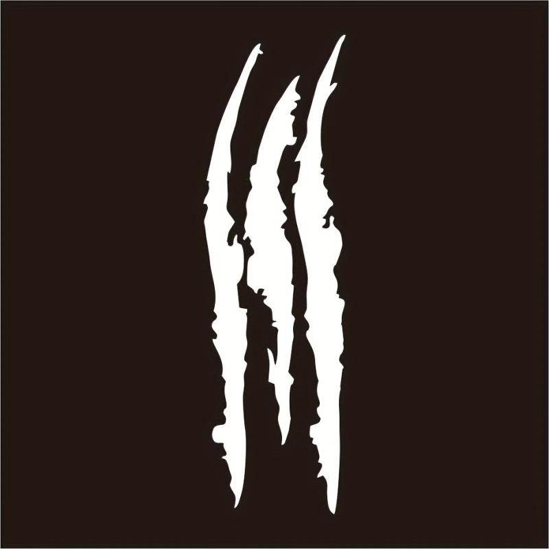 Reflective Monster Claw Scratch Marks Car Sticker