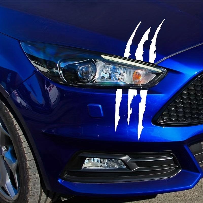 Reflective Monster Claw Scratch Marks Car Sticker