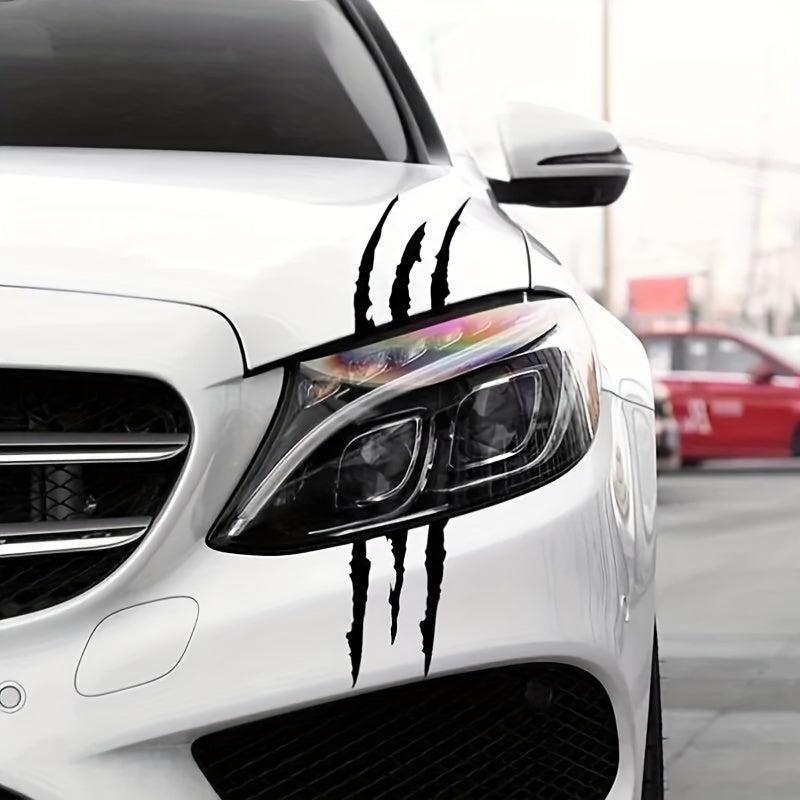 Reflective Monster Claw Scratch Marks Car Sticker