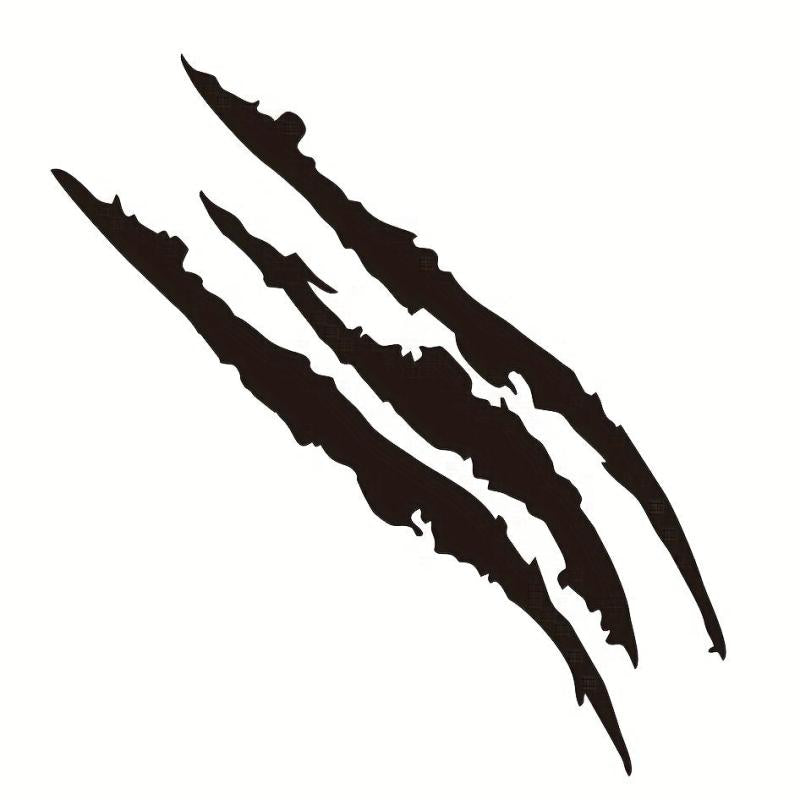 Reflective Monster Claw Scratch Marks Car Sticker