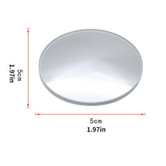 2PCS 360 Adjustable Blind Spot Mirrors Improve Rearview Visibility