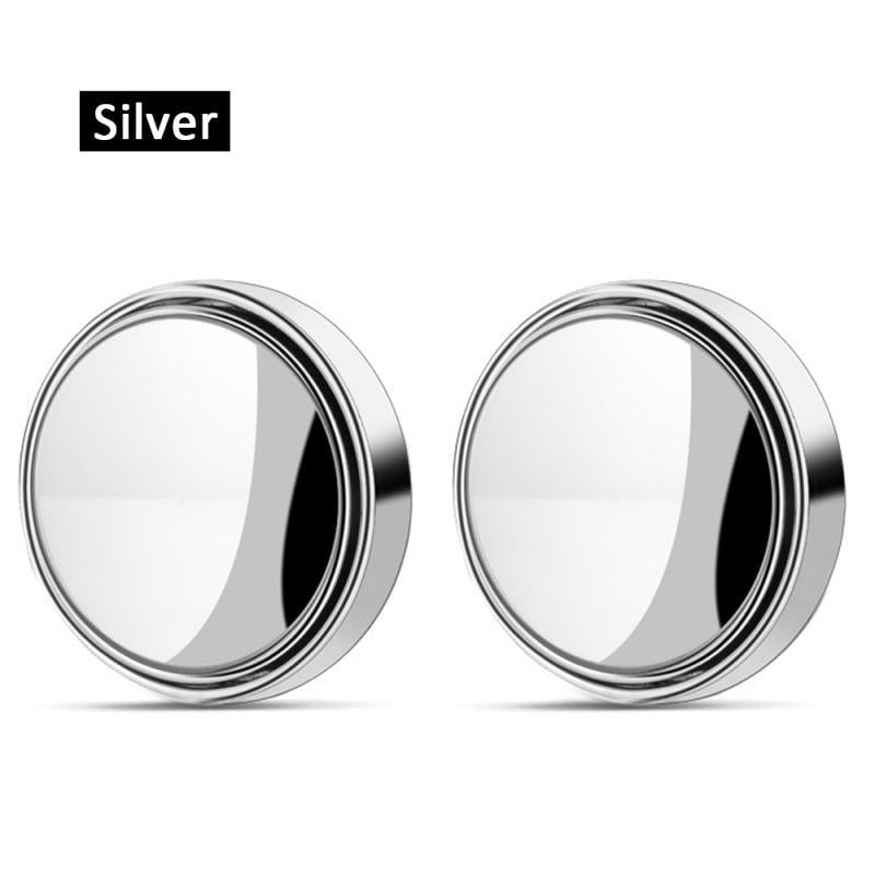 2PCS 360 Adjustable Blind Spot Mirrors Improve Rearview Visibility
