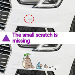 Personalized Anime Car Stickers Creative Funny Dinosaur Scratch Glass Decoration