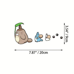 Personalized Anime Car Stickers Creative Funny Dinosaur Scratch Glass Decoration
