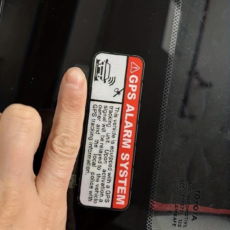 Reflective Anti Theft GPS Car Sticker - Protect Your Vehicle