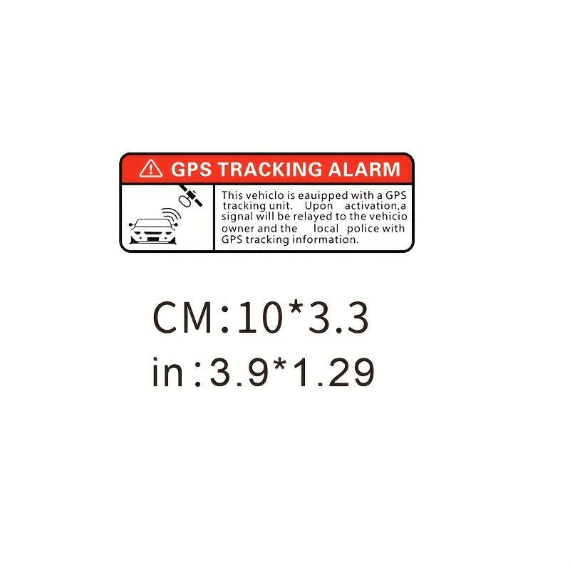 Reflective Anti Theft GPS Car Sticker - Protect Your Vehicle