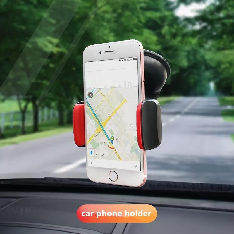 Car Dashboard Phone Holder 360 Rotation Suction Mount GPS Navigation