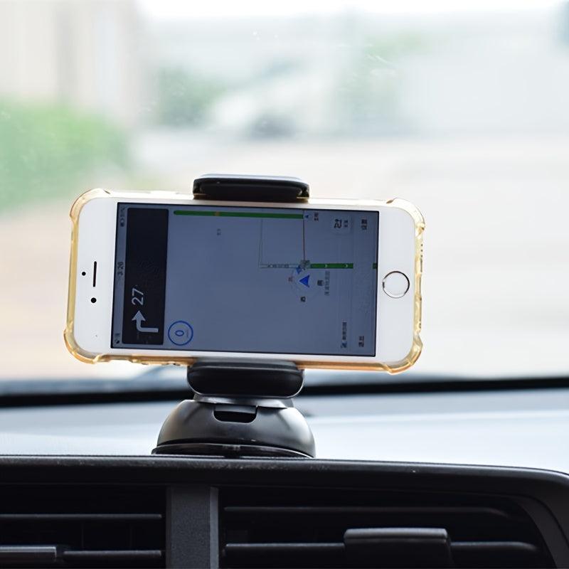 Car Dashboard Phone Holder 360 Rotation Suction Mount GPS Navigation