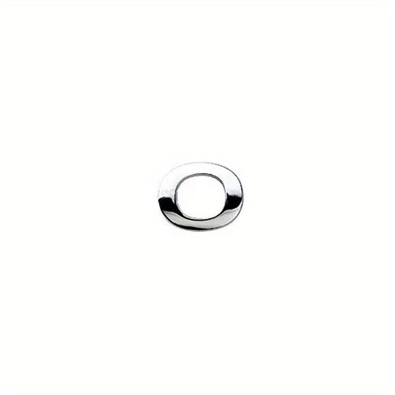 Metal Solid Displacement Tail Mark Digital Stickers