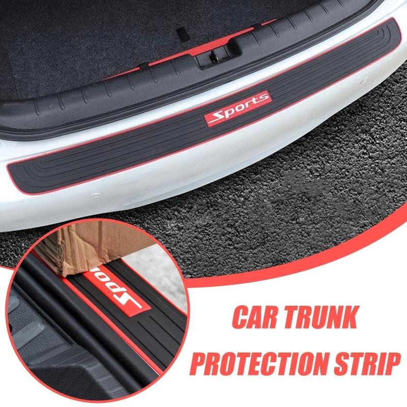 Car Trunk Door Sill Protector Rubber Strip Bumper Guard Scratch