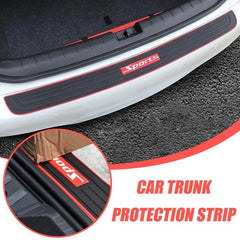 Car Trunk Door Sill Protector Rubber Strip Bumper Guard Scratch