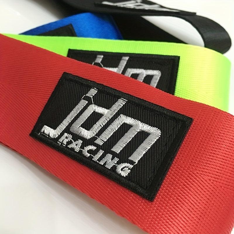 JDM RACING Universal Car Trailer Strap High Racing Strap Without Screws And Nuts