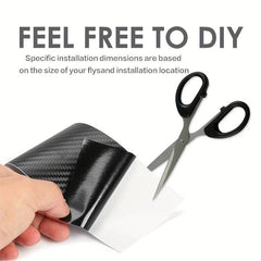 4pcs Car Door Sill Anti Kick Stickers - Scratch Protection & Style Enhancement