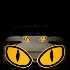 Enhance Safety: 2Pcs Reflective Stickers for Vehicles