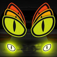 Enhance Safety: 2Pcs Reflective Stickers for Vehicles