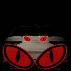 Enhance Safety: 2Pcs Reflective Stickers for Vehicles