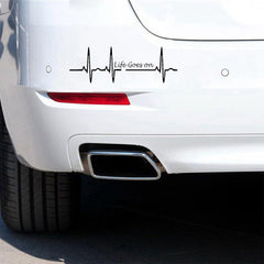 Self Adhesive Rear Body Sticker for a Unique Car Look