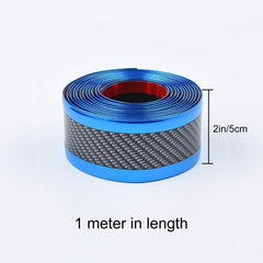 Stylish Threshold Bumper Sticker for Car Door Protection