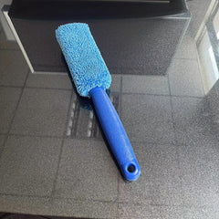 Portable Microfiber Wheel Tire Rim Brush Car Wheel Wash Cleaning