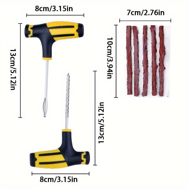 4pcs Small Tire Repair Tool Set For Car Tire Motorcycle