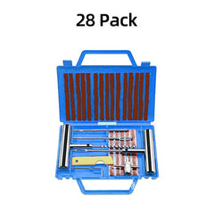 Car Tubeless Tire Repair Kit Puncture Repair Tools With Storage Box