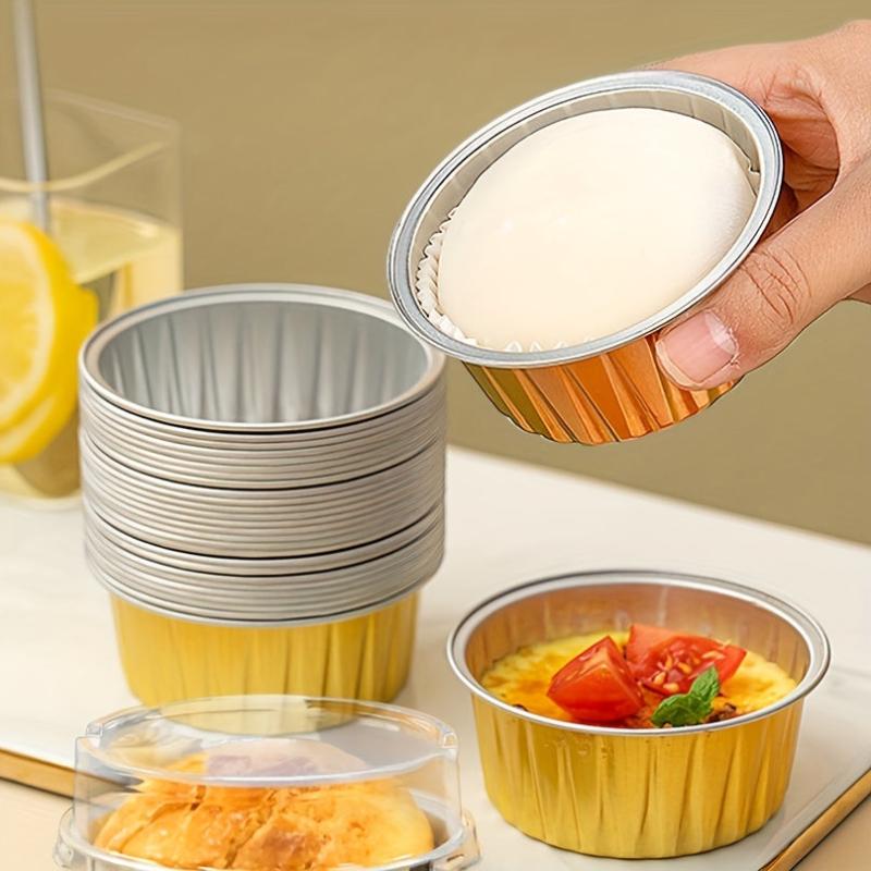 20 Reusable Aluminum Foil Boxes for Air Fryer Baking