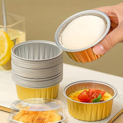 20 Reusable Aluminum Foil Boxes for Air Fryer Baking