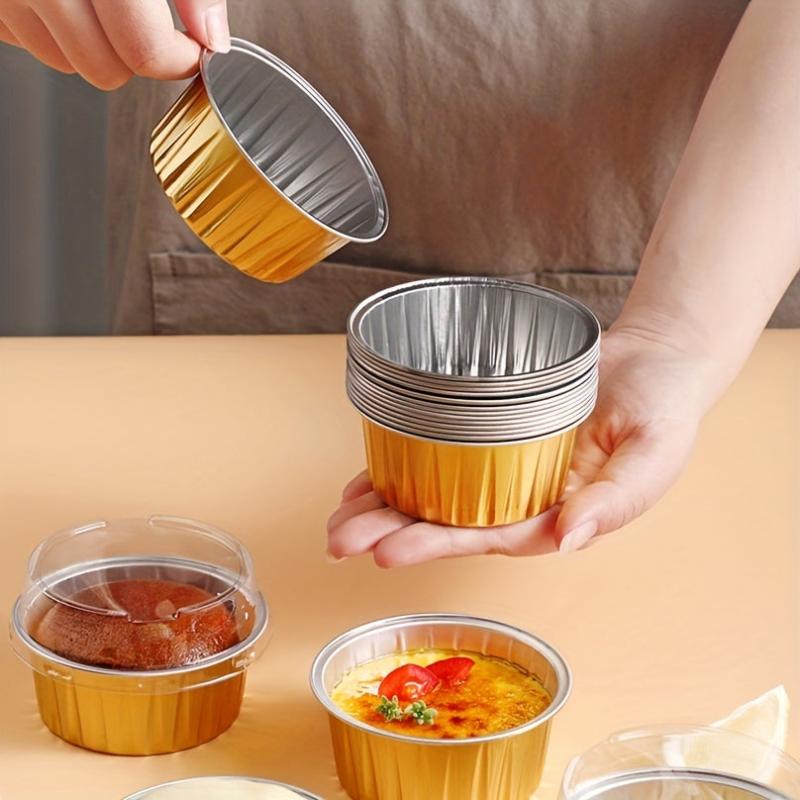 20 Reusable Aluminum Foil Boxes for Air Fryer Baking
