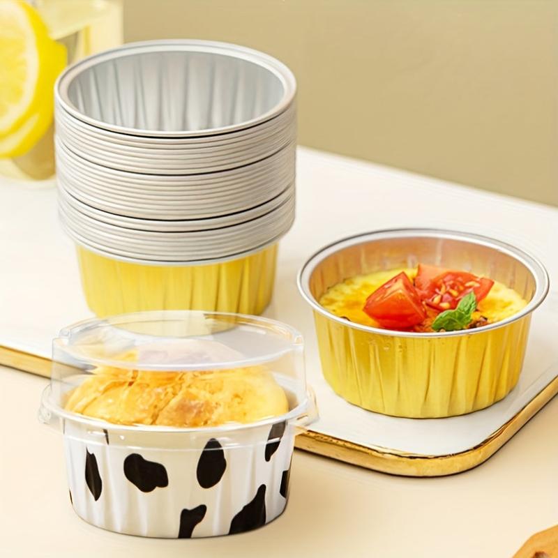 20 Reusable Aluminum Foil Boxes for Air Fryer Baking