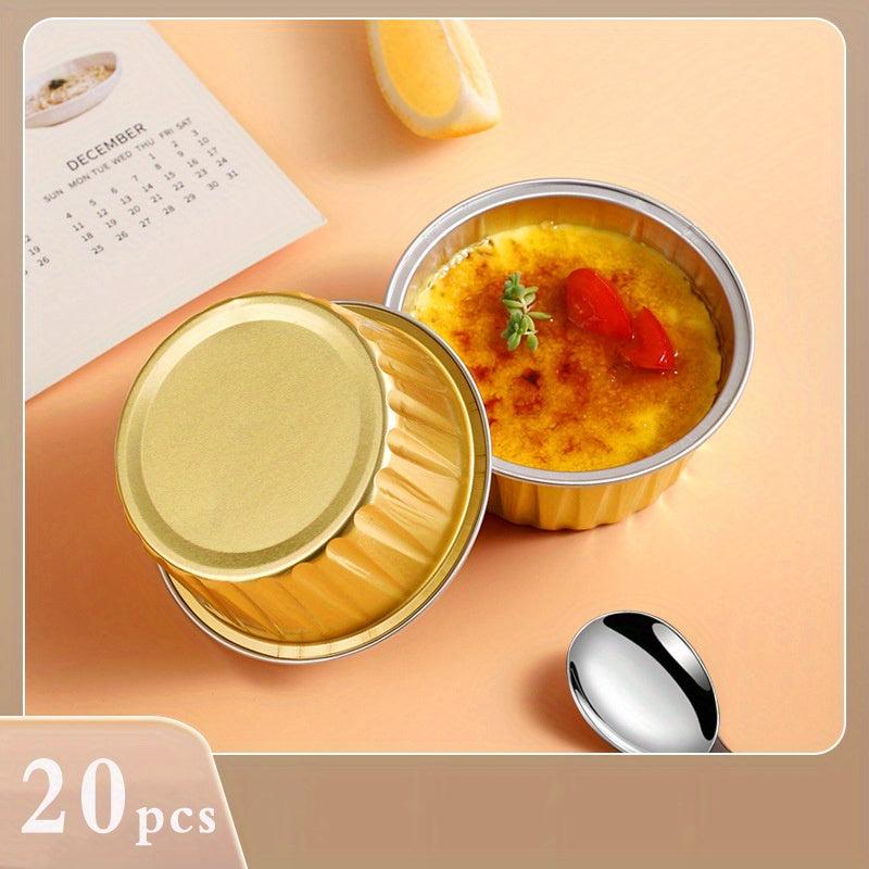 20 Reusable Aluminum Foil Boxes for Air Fryer Baking