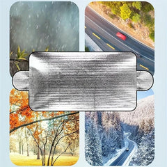 Car Glass Snow Shield Sun Visor Front Windshield Snow Shield