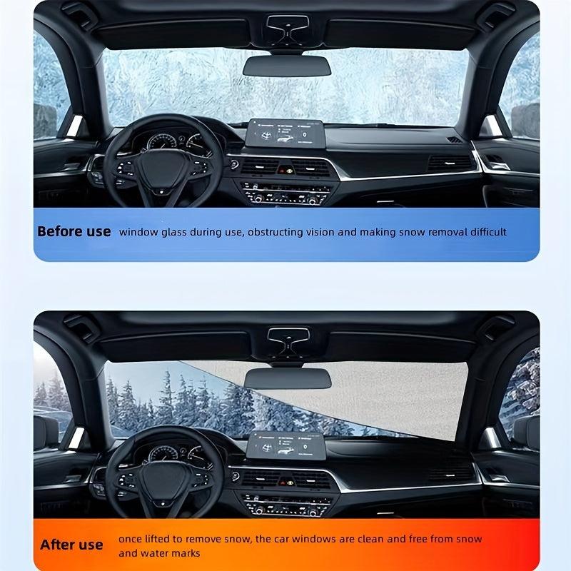 Car Glass Snow Shield Sun Visor Front Windshield Snow Shield