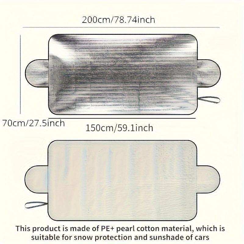 Car Glass Snow Shield Sun Visor Front Windshield Snow Shield
