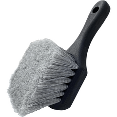 Soft Bristle Wheel & Tire Brush Short Handle Car Wash Tool