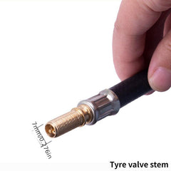 Braided Flexible Hose Tire Valve Extensions for Car Wheels