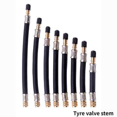 Braided Flexible Hose Tire Valve Extensions for Car Wheels