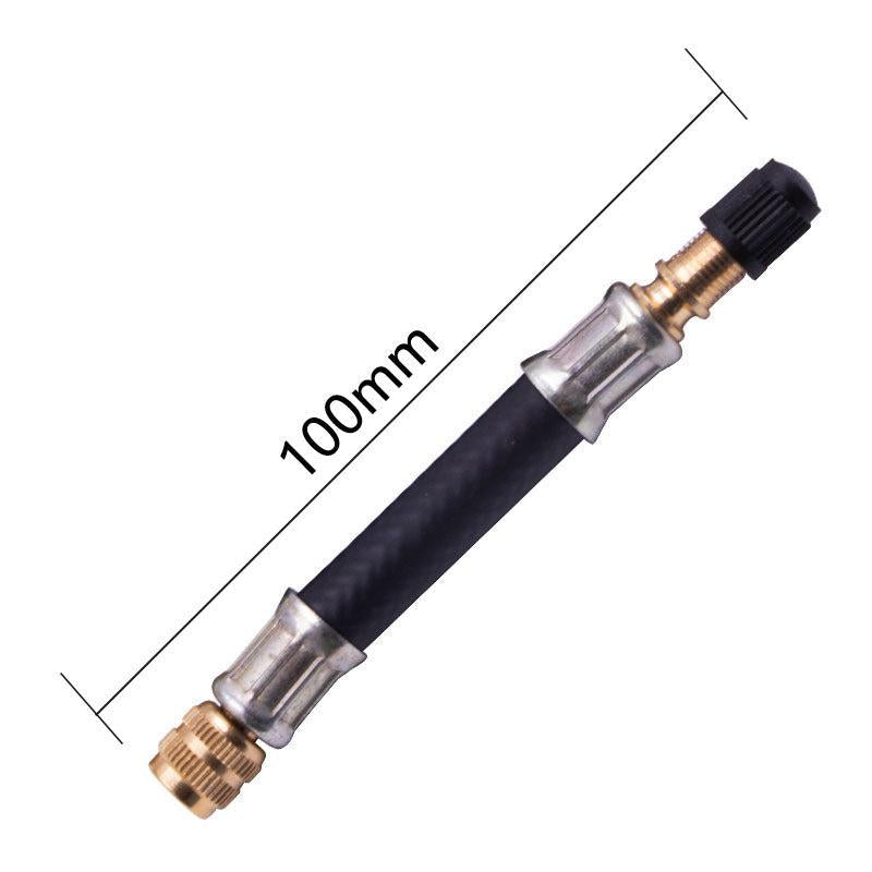 Braided Flexible Hose Tire Valve Extensions for Car Wheels