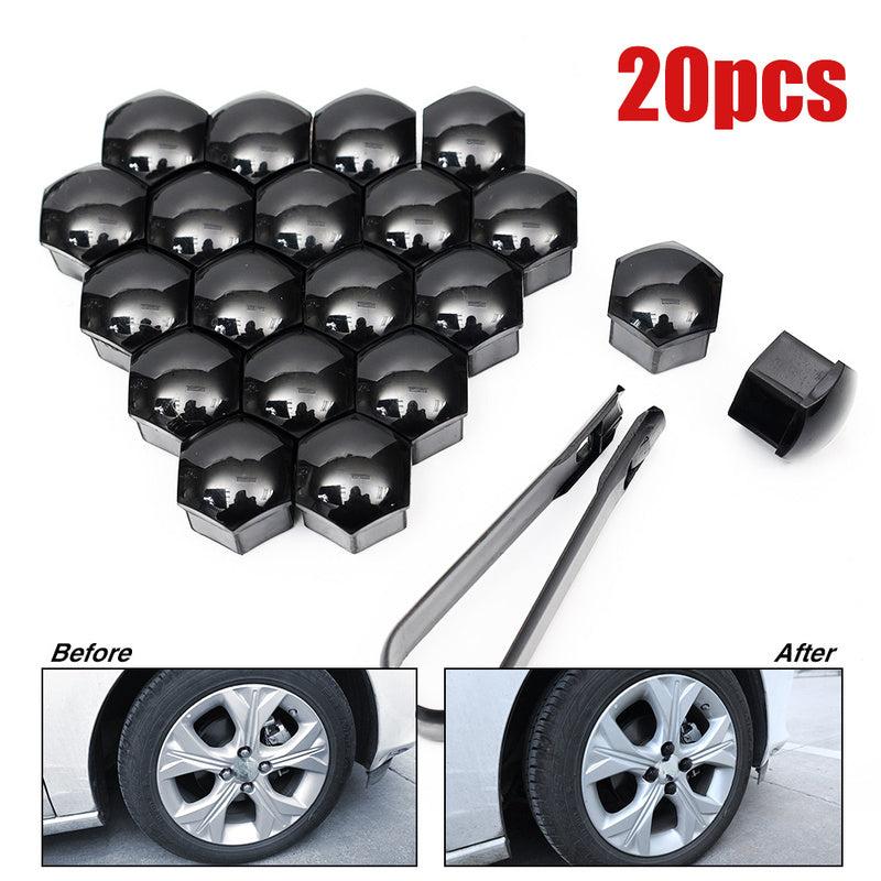 20pcs Car Wheel Nut Caps Tyre Hub Screw Decoration Cap Anti Rust Cover