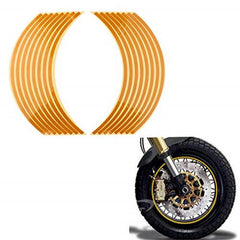 16 Pcs 18' Waterproof Motorcycle Wheel Rim Reflective Stickers