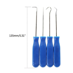 4pcs Seal Driver Pull Hook Pick Tyre Stone Clean Tool Car Maintenance