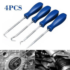 4pcs Seal Driver Pull Hook Pick Tyre Stone Clean Tool Car Maintenance