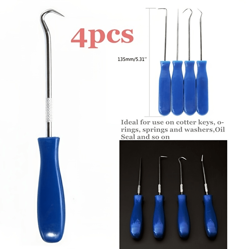 4pcs Seal Screwdriver Puller O ring Disassemble Pry Tool